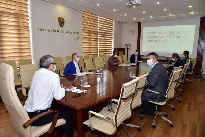 Manisa’daki Eğitim Yatırımlarını Görüştüler