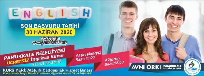 Pamukkale’de Yaz Kursları Başlıyor