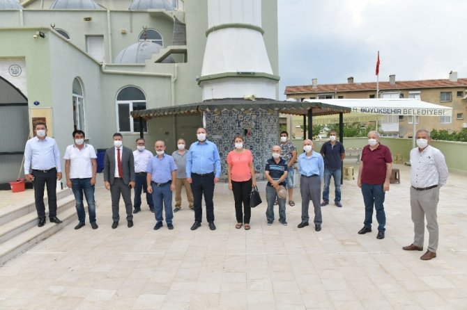 Başkan Utku Gümrükçü’den İbadethanelere Ziyaret