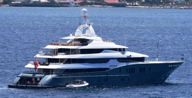 Rus İş Adamının Milyon Dolarlık Yatı Bodrum’da