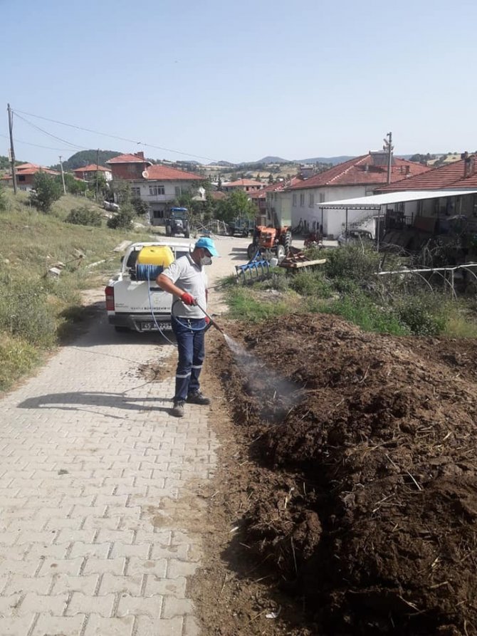 Gördes’te Virüsle Ve Haşereyle Mücadele