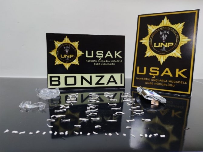 Uşak’taki Uyuşturucu Operasyonu: 2 Zanlıdan 1’i Tutuklandı