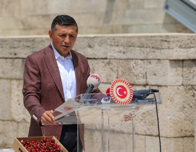 Milletvekili Erbaş, Kütahyalı Kiraz Üreticilerinin Mecliste Sesi Oldu