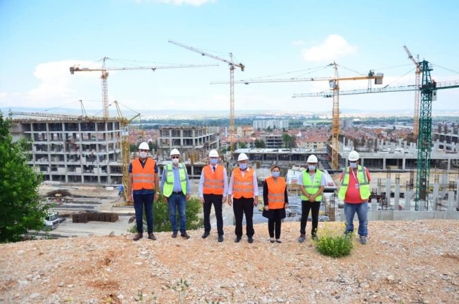 Kütahya Şehir Hastanesi İnşaatı Hızla İlerliyor