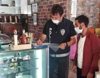 Emet Polisinden Korona Virüs Tedbirleri Kapsamında Denetim