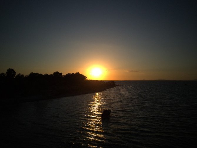 İnciraltı’nda Büyüleyici Gün Batımı