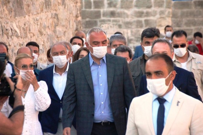 Bakan Ersoy, Bodrum Kalesi’nin Açılışını Yaptı