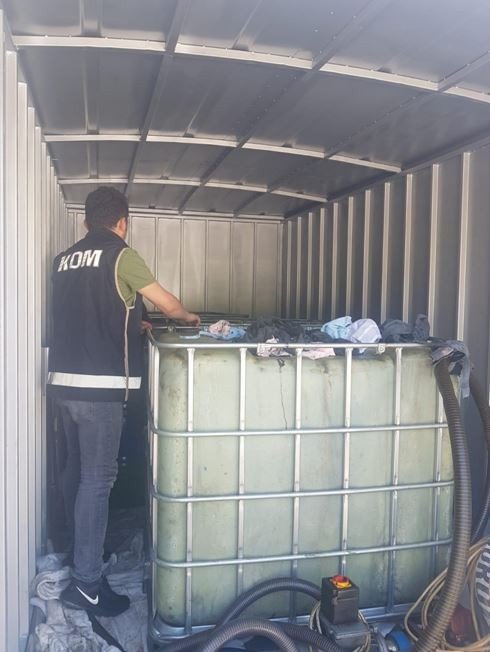 Denizli’de Artan Karışımlı Akaryakıt Kaçakçılığına Operasyon