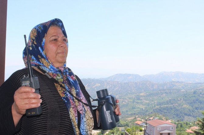 Ormanlar Duman Avcısı Kadına Emanet