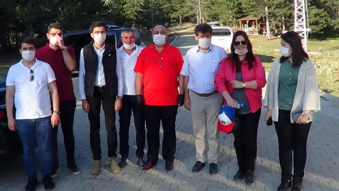 Kaymakamlar Akdağ Tabiat Parkı’nda Buluştu