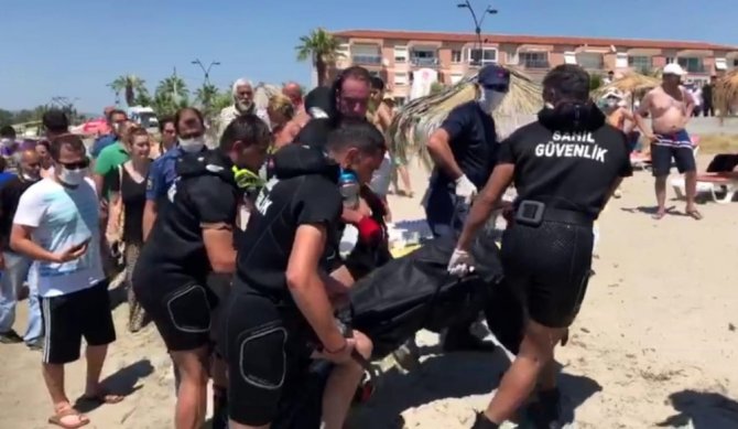 Denizde Kaybolan 16 Yaşındaki Gencin Cansız Bedenine Ulaşıldı