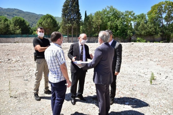 Vali Karadeniz, Yikob Çalışmalarını İnceledi