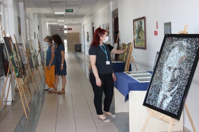 Adü Hastane Duvarları Sanatla Buluşuyor