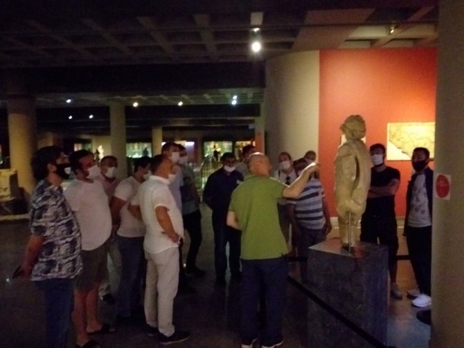 250 Seyahat Acentası Arkeoloji Müzesini Gezdi