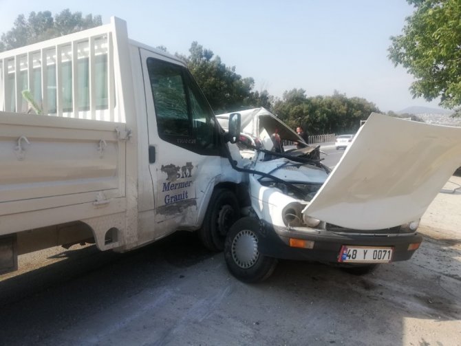 Milas’ta Trafik Kazası; 1 Ölü