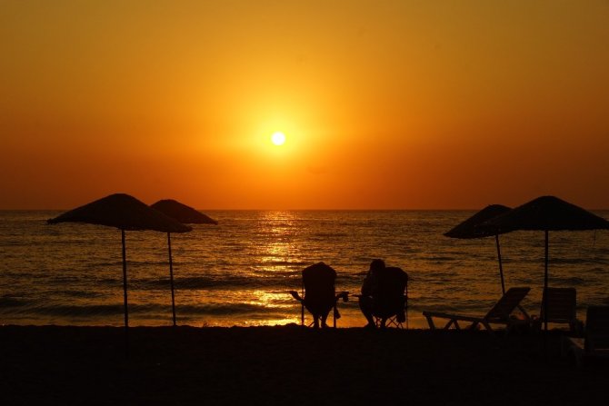 Aydın’da Muhteşem Gün Batımı