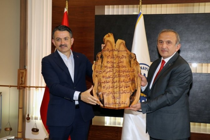 Başkan Yılmaz, Bakan Pakdemirli’nin Ziyaretini Değerlendirdi