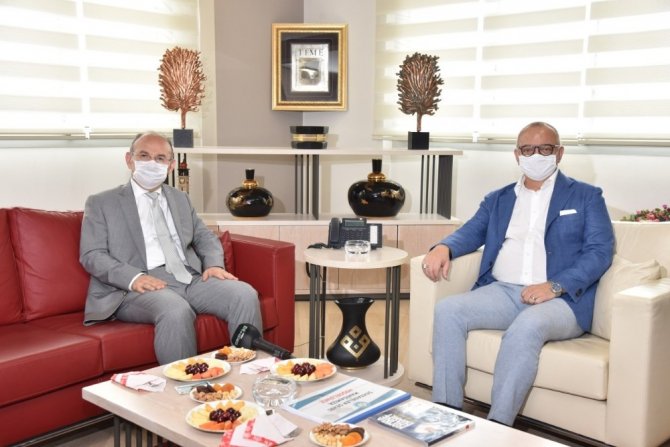 Başkan Ergün, Vali Karadeniz’i Ağırladı