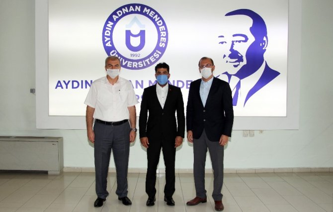 Aydınlı Rektörden Adü’ye Ziyaret