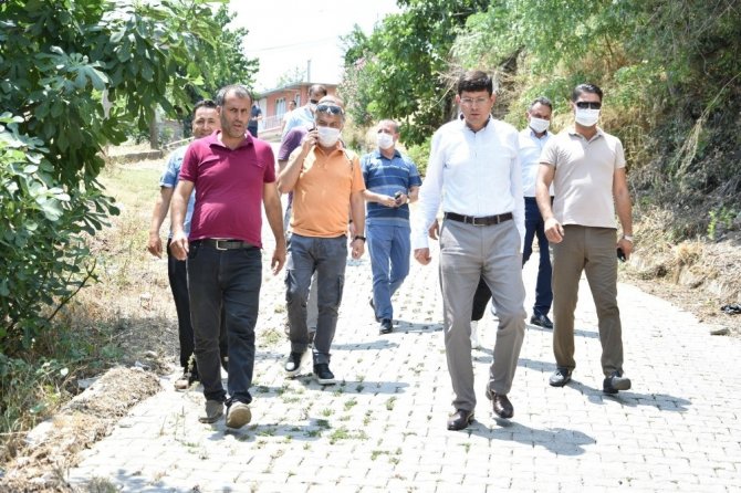 Aydın Büyükşehir Ve Nazilli Belediyesi Hasköy’de Ortak Çalışma Yapıyor