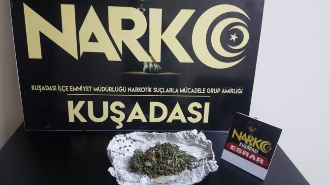 Kuşadası Polisi Uyuşturucuya Geçit Vermedi