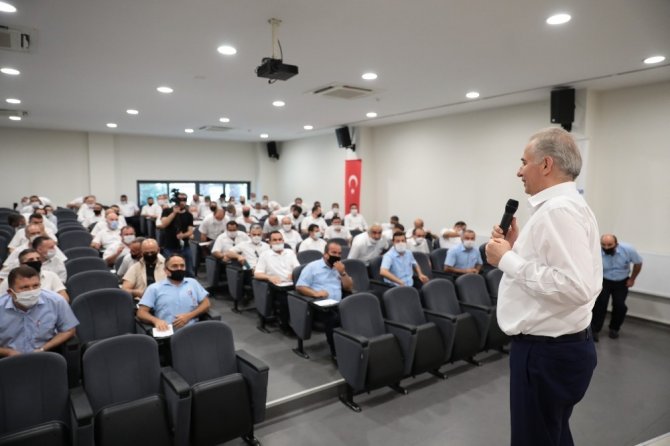 Başkan Zolan, Otobüs Şoförleriyle Bir Araya Geldi