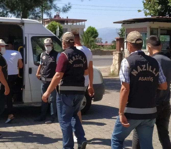 Nazilli’de Aranan Şahıslar Operasyonu: 11 Gözaltı