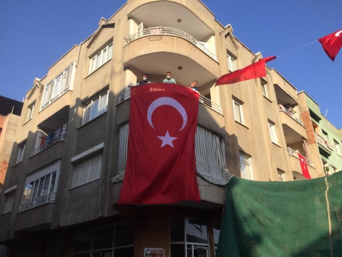 Şehit Ateşi Manisa’ya Düştü