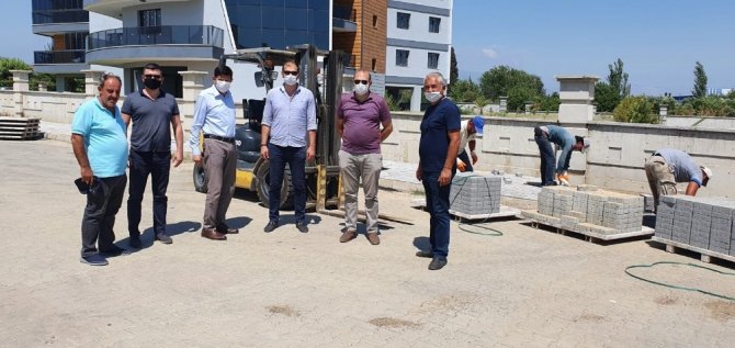 Başkan Özcan Yol Çalışmalarını Denetledi