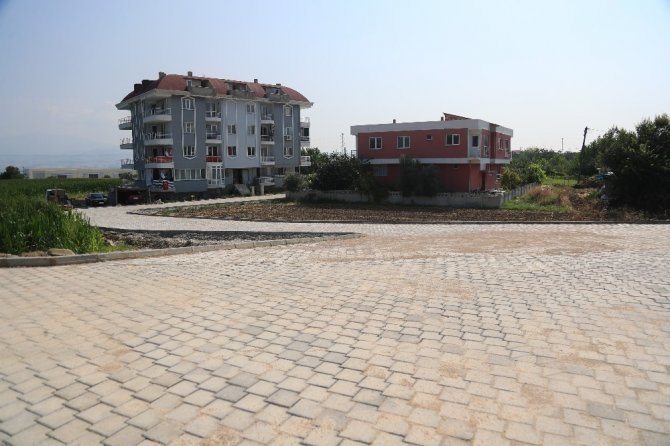 Kale Mahallesinde Beton Kilit Parke Taşı Çalışmaları Tamamlandı