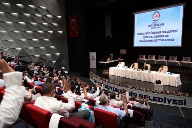 Denizli Büyükşehirde Pandemi Sonrası İlk Meclis Toplantısı