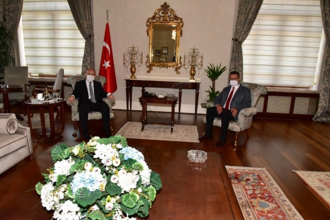 Vali Karadeniz Misafirlerini Ağırladı