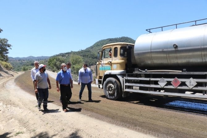 Yol Yapım Ekipleri Soma’da Yoğun Mesaide