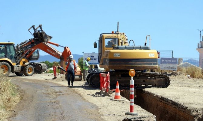 Bodrum Turgutreis’te 26 Bin Metre Altyapı Tamamlandı