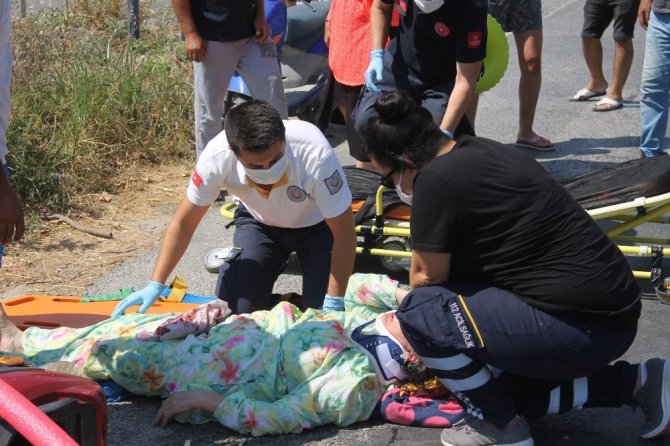 Kuşadası’nda Trafik Kazası: 1 Yaralı