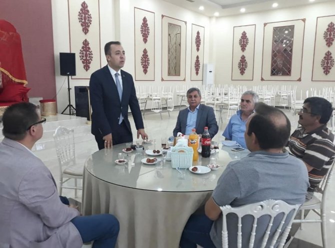 İki İlçe Protokolü Veda Yemeğinde Buluştu