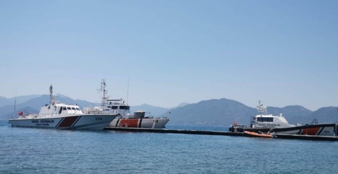 Marmaris’te Balık Avında Kaybolan Gemiciyi Arama Çalışmaları Devam Ediyor