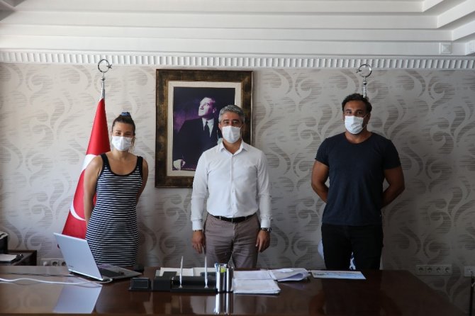 Milli Sporcular Marmaris’i Ziyaret Etti