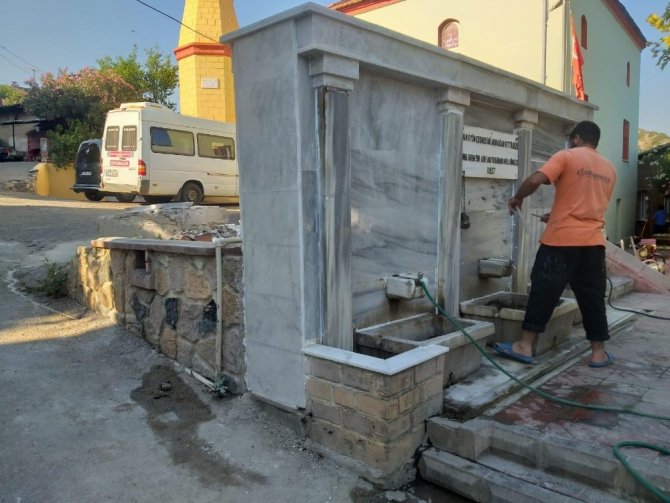 Milli Mücadeleye Katkılarından Dolayı Celal Bayar Tarafından Hediye Edilen Çeşme Restore Edildi