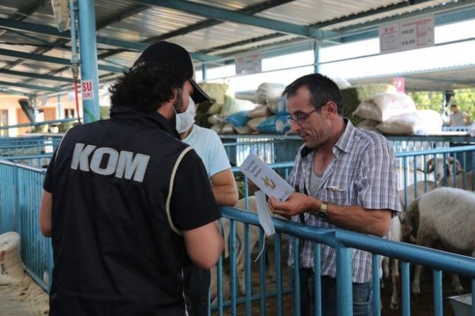 Polis Ekipleri, Dolandırıcılara Karşı Hayvan Pazarında Bilgilendirme Yapacak