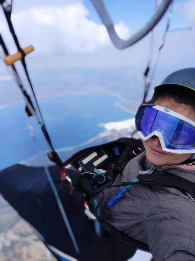 7 Saat 42 Dakikada 239,2 Kilometre Uçtu