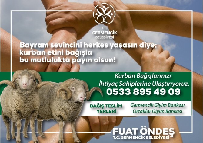 Germencik Belediyesi ‘Askıda Kurban’ Uygulaması Başlattı