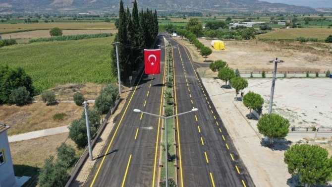 Nazilli Esenköy’de Yol Çalışmaları Tamamlandı