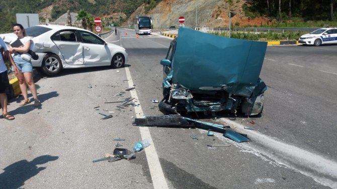 Göcek Tüneli Çıkışında Kaz: 4 Yaralı