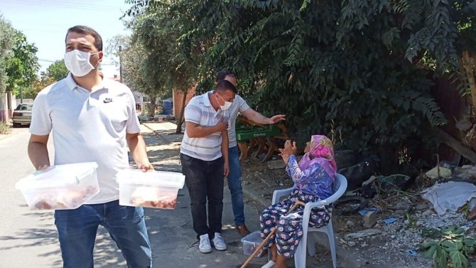 Ödemiş’te Bin Aileye Kurban Eti Dağıtıldı