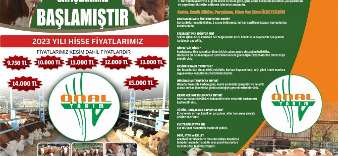 ÖNAL TARIM TANITIM FİLMİ